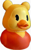 Just Play Rubber Ducks - Winnie The Children's Character, Pooh , 3" Bath Toy
