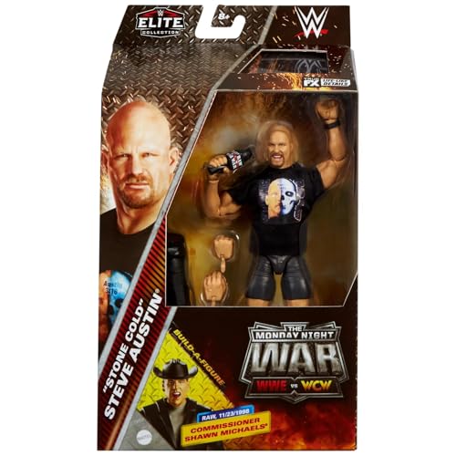 WWE Monday Night War Elite Collection Stone Cold Steve Austin Action Figure