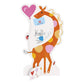 Assorted Design Zoo Baby Shower Centerpiece Decorations - Pack of 6, Charming & Eye-Catching Design - Great Decor For Your Little One's Special Day