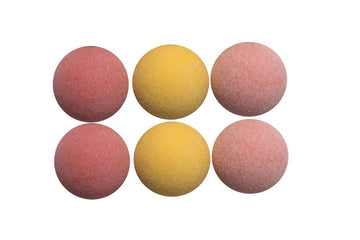 Tornado Official Foosball 2 Each Red Pink & Yellow