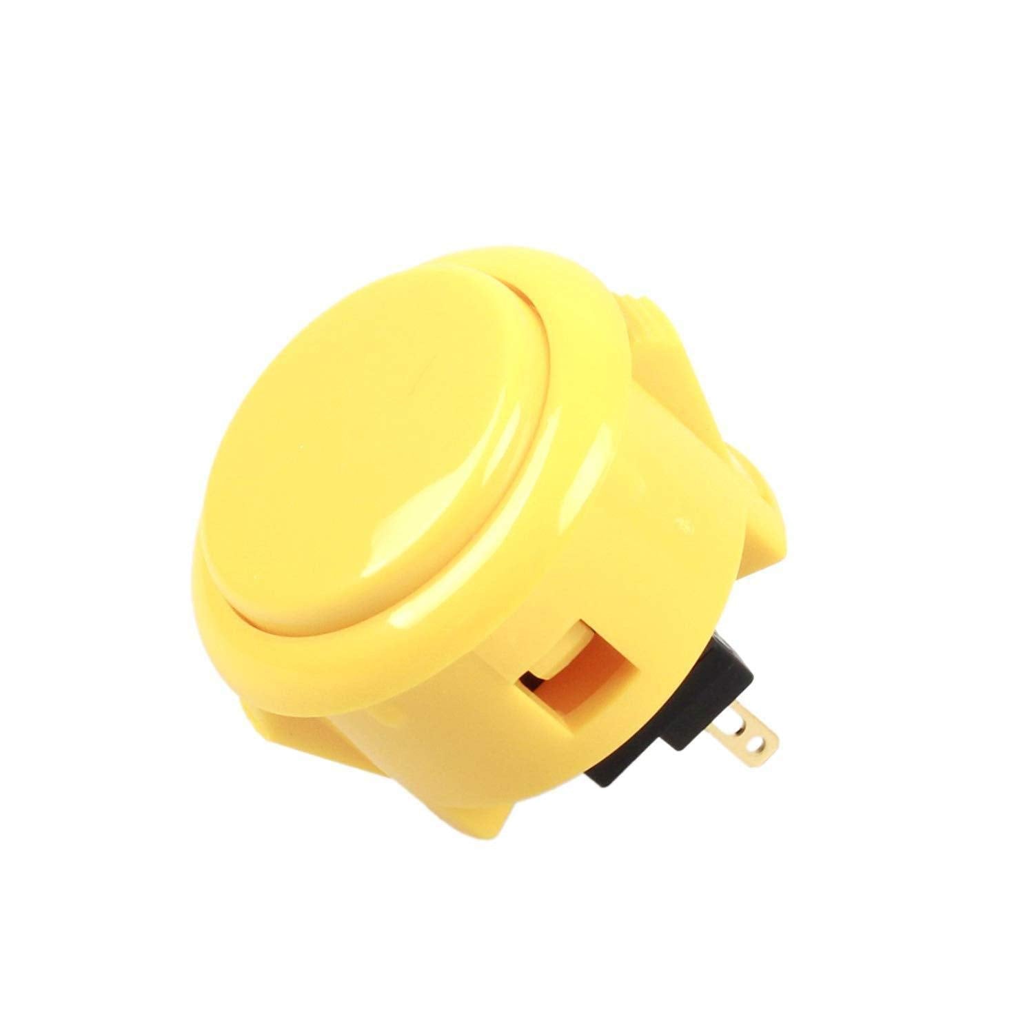 Sanwa 6 pcs OBSF-30 Original Push Button 30mm (Each Color of 1 Pcs) - for Arcade Jamma Video Game & Arcade Joystick Games Console (Color) S@NWA