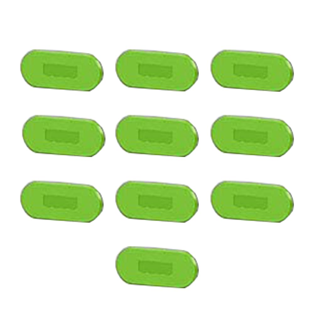 Fisher-Price Replacement Parts Wonder Makers Design System Build Around Town Playset - Replacement 10 Green Connectors