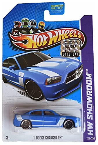 Hot Wheels '11 Dodge Charger R/T, [Blue] Showroom 228/250