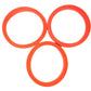 Game Room Guys Pinball Flipper Rubber - Red - Set of 3