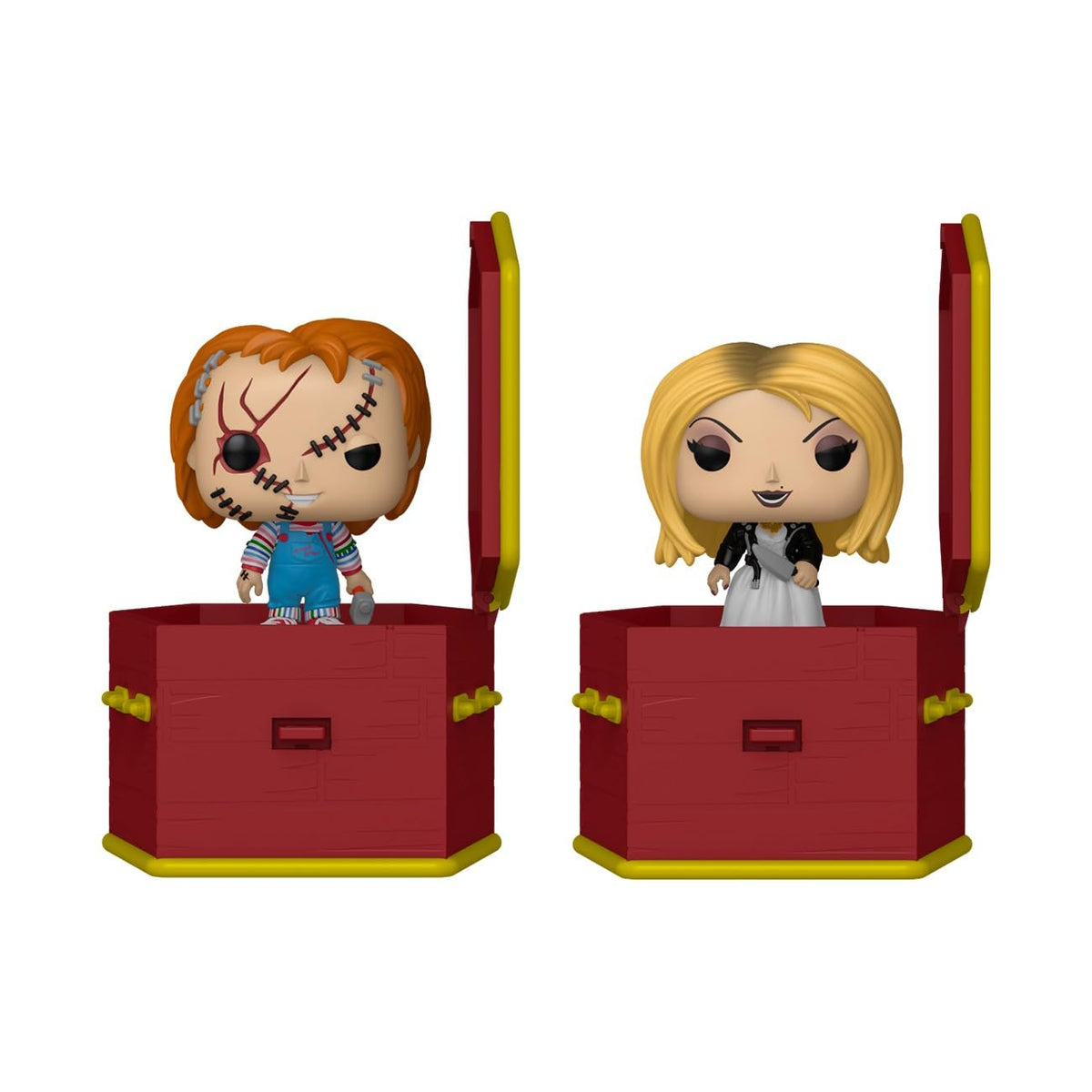 Funko Pop! Pocket POPers: Chucky - Chucky and Tiffany, 2-Pack