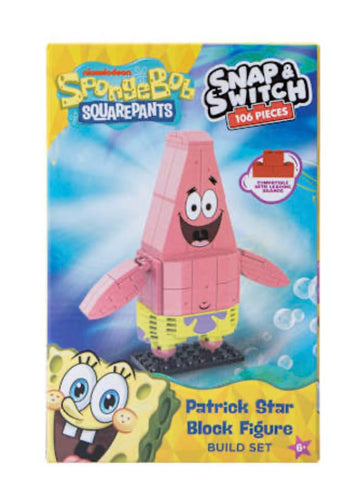 SpongeBob SquarePants Snap & Switch Patrick Star Block Figure