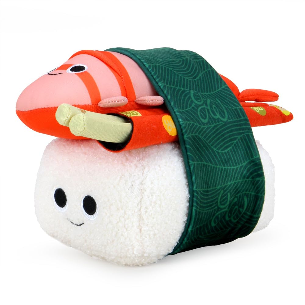 Kidrobot Yummy World Bubba Shrimp Nigiri 10 Inch Interactive Plush