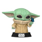 POP Funko Star Wars The Mandalorian The Child Grogu with Butterfly 468 Exclusive Bobblehead