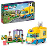 LEGO Friends Dog Rescue Van Building Toy 41741 Mobile Rescue Center Pretend Play Set, Gift Idea for Animal-Loving Kids Girls Boys Age 6+ Featuring