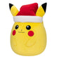 Squishmallows Pokémon Pikachu Christmas Holiday Plush with Santa Hat 14"