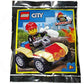 LEGO City: Fireman Clemmons Minifigure with Fire Quad