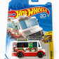 Hot Wheels 2018 50th Anniversary Fast Foodie Quick Bite (Food Truck) 93/365, White