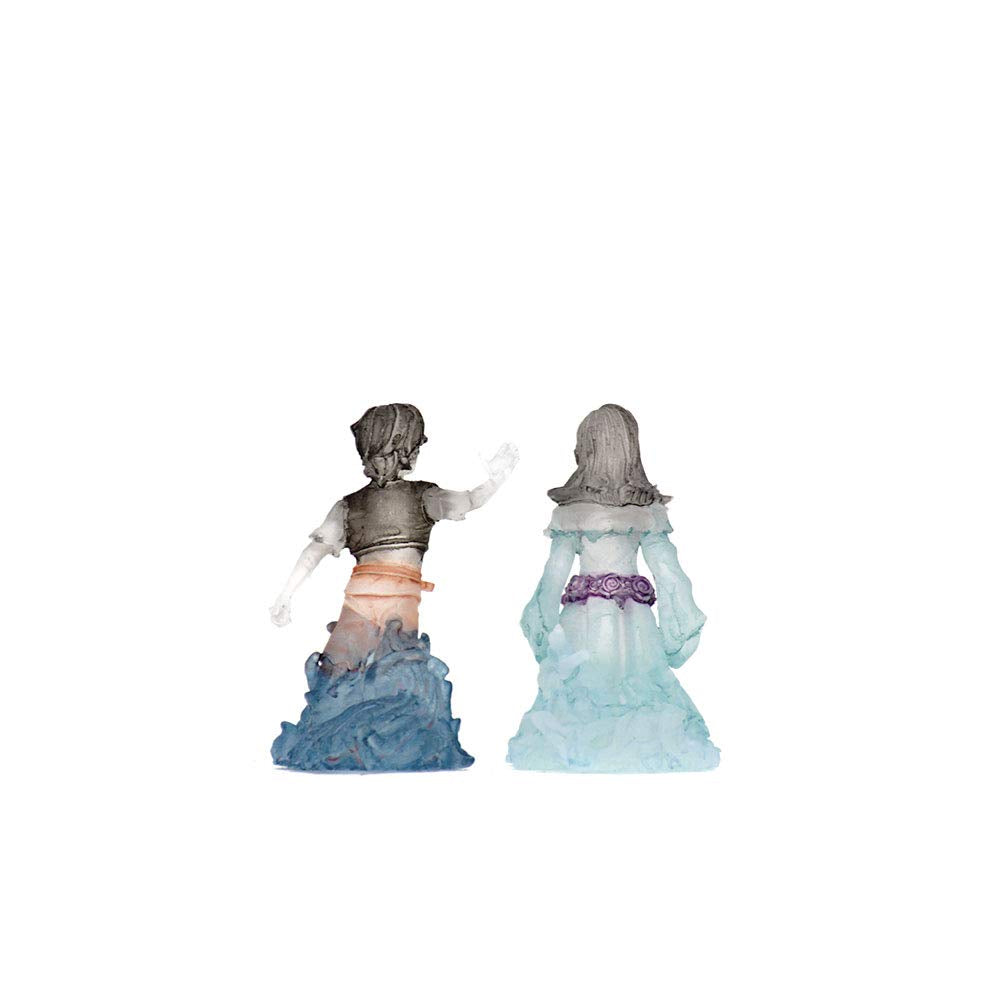 WizKids Wardlings Painted RPG Figures: Ghost (Female) & Ghost (Male)