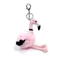 GUND Fashionable Flamingo Plush Stuffed Animal Keychain, Pink, 9”
