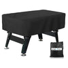 HAYCOVER Outdoor Soccer Foosball Table Cover Waterproof Dustproof Universal Patio Coffee Chair Billiard Game Room Cover Black 300D Oxford Cloth 63 x
