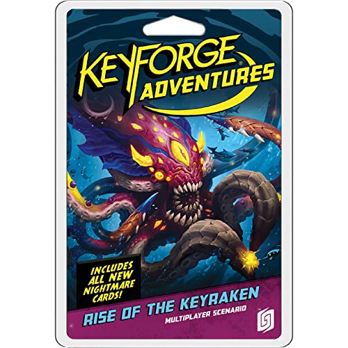 Ghost Galaxy Keyforge Adventures Rise of The Keyraken Card Game | Strategy with Solo & Cooperative Mode for Ages 14+ 1-3 Players Average Playtime