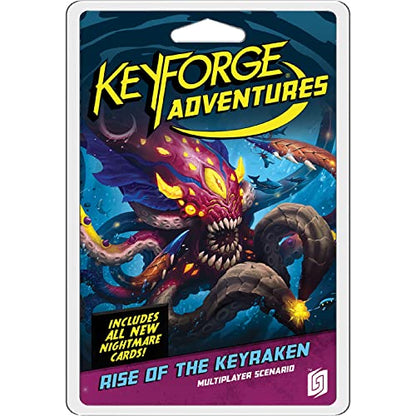 Ghost Galaxy Keyforge Adventures Rise of The Keyraken Card Game | Strategy with Solo & Cooperative Mode for Ages 14+ 1-3 Players Average Playtime
