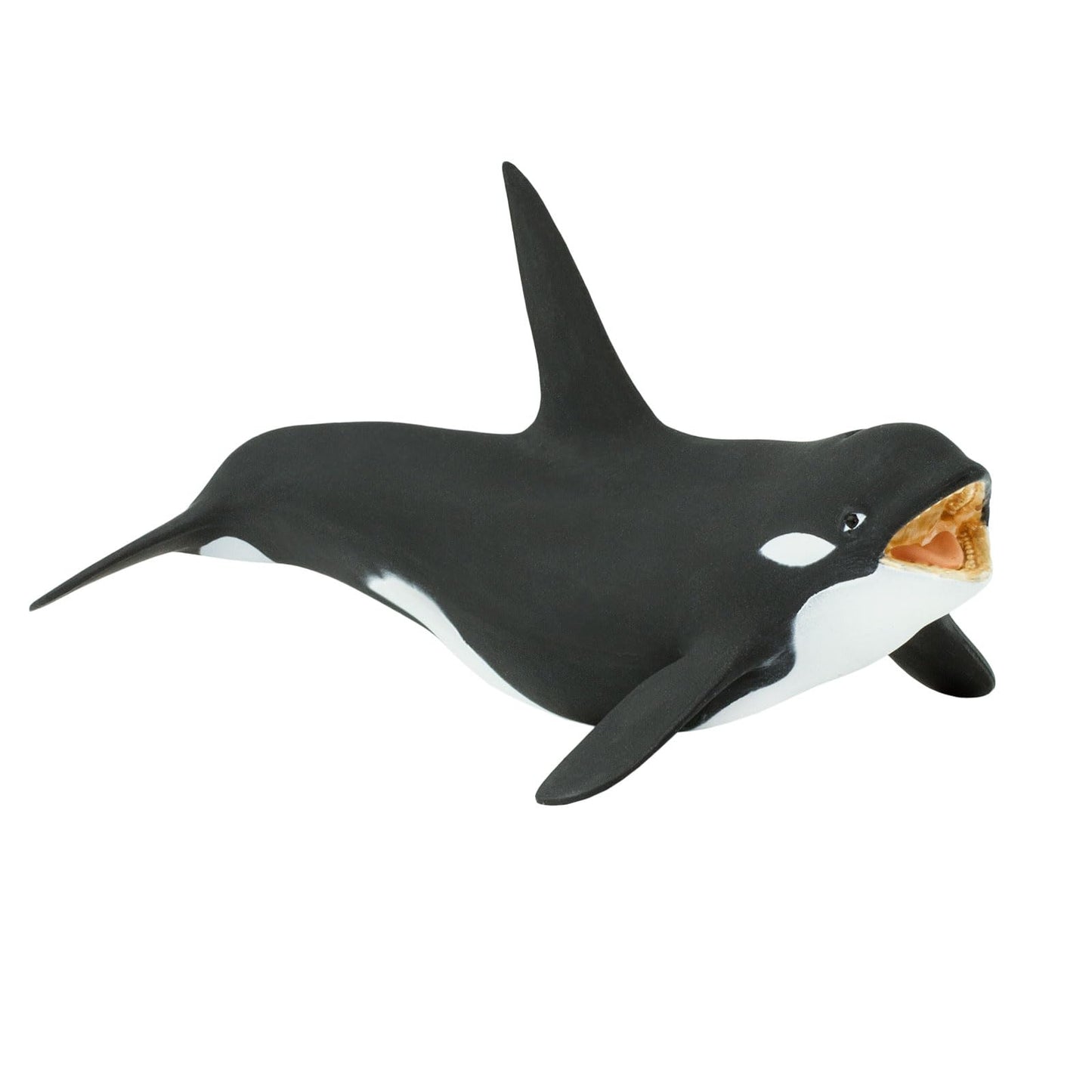 Safari Ltd. Killer Whale (Orca) Figurine - Detailed 7" Plastic Model Figure - Fun Educational Play Toy for Boys, Girls & Kids Ages 3+