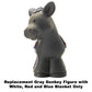 Fisher-Price Replacement Part Little People Nativity Playset DPX53 - Replacement Gray Donkey Figure