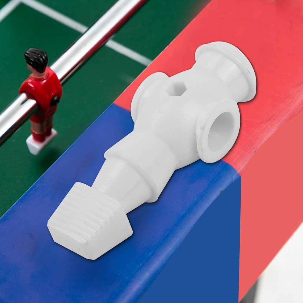 Zer one Foosball Players Replacement 2 Pcs, Table Soccer Men Accessories for Foosball Table Fun Game Toys, White