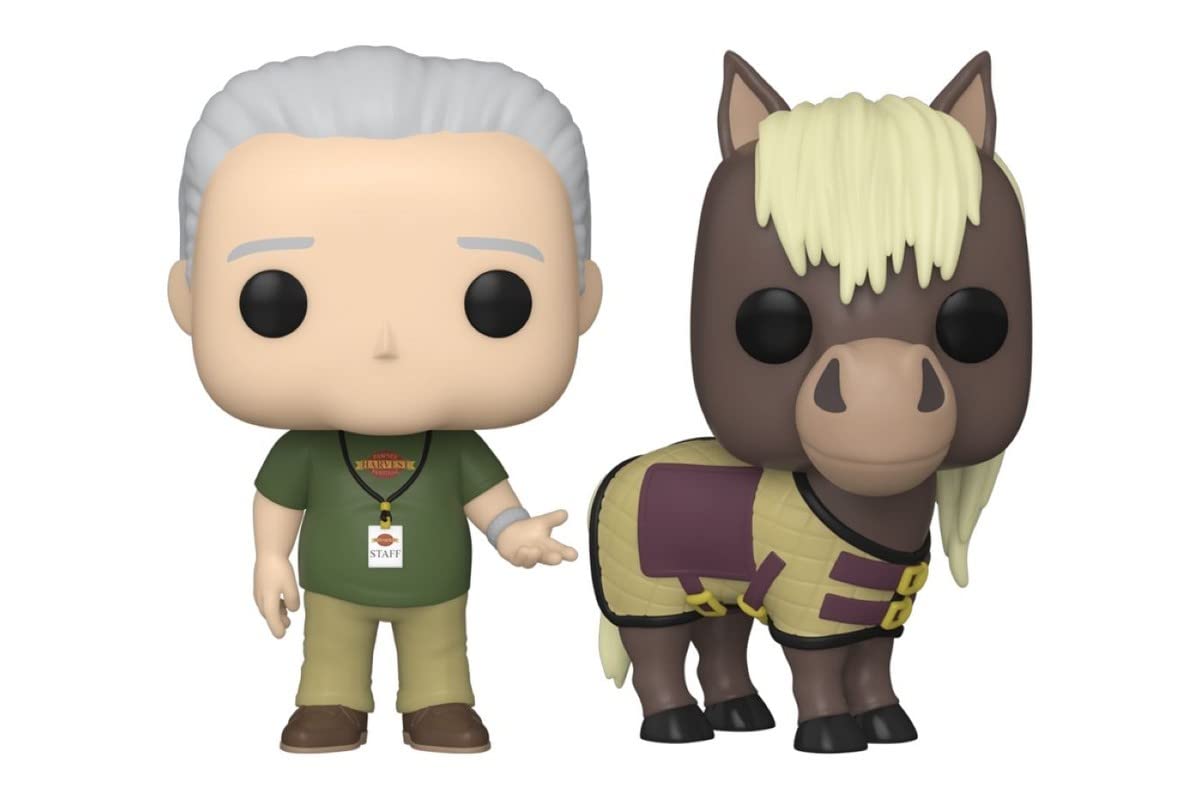 Funko POP! TV: Parks & Recreation - 2 Pack Jerry & Lil Sebastian - Parks and Recreation - Collectable Vinyl Figure - Gift Idea - Official Merchandise