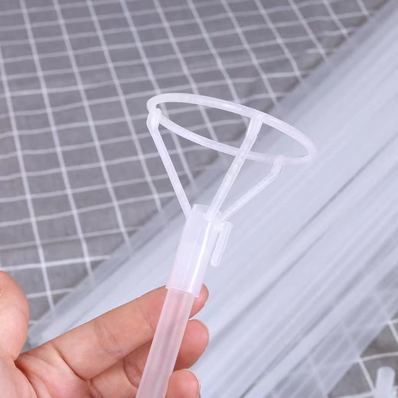 20 Packs Balloon Sticks, 27" Long Large Balloon Stands Holders with Base for Table Desktop Centerpieces