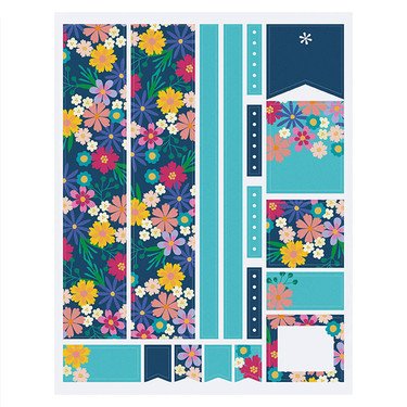 Erin Condren Painted Petals - Sticker Sheet