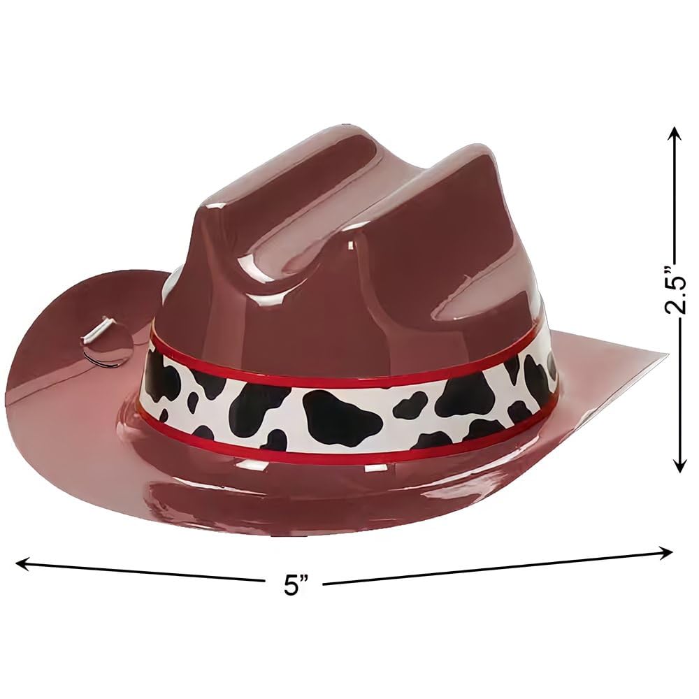 Fun Express Mini Cowboy Hats, 12 Pieces