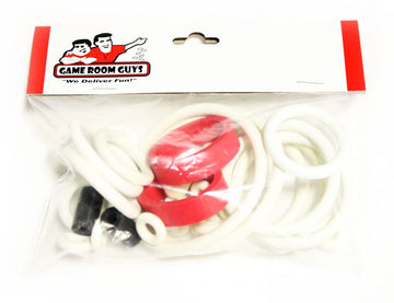 Game Room Guys Data East Laser War Pinball White Rubber Ring Kit