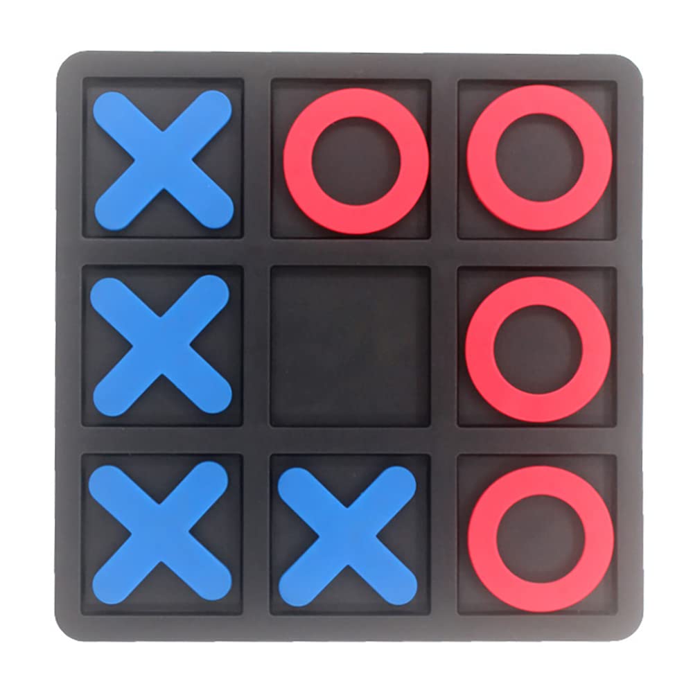 Tic Tac Toe Board Game,Tic Tac Toe Family Game, Classic Board Game, Classical Family Board Game,Children's Tic Tac Toe Game, Plastic tic tac Toe Game