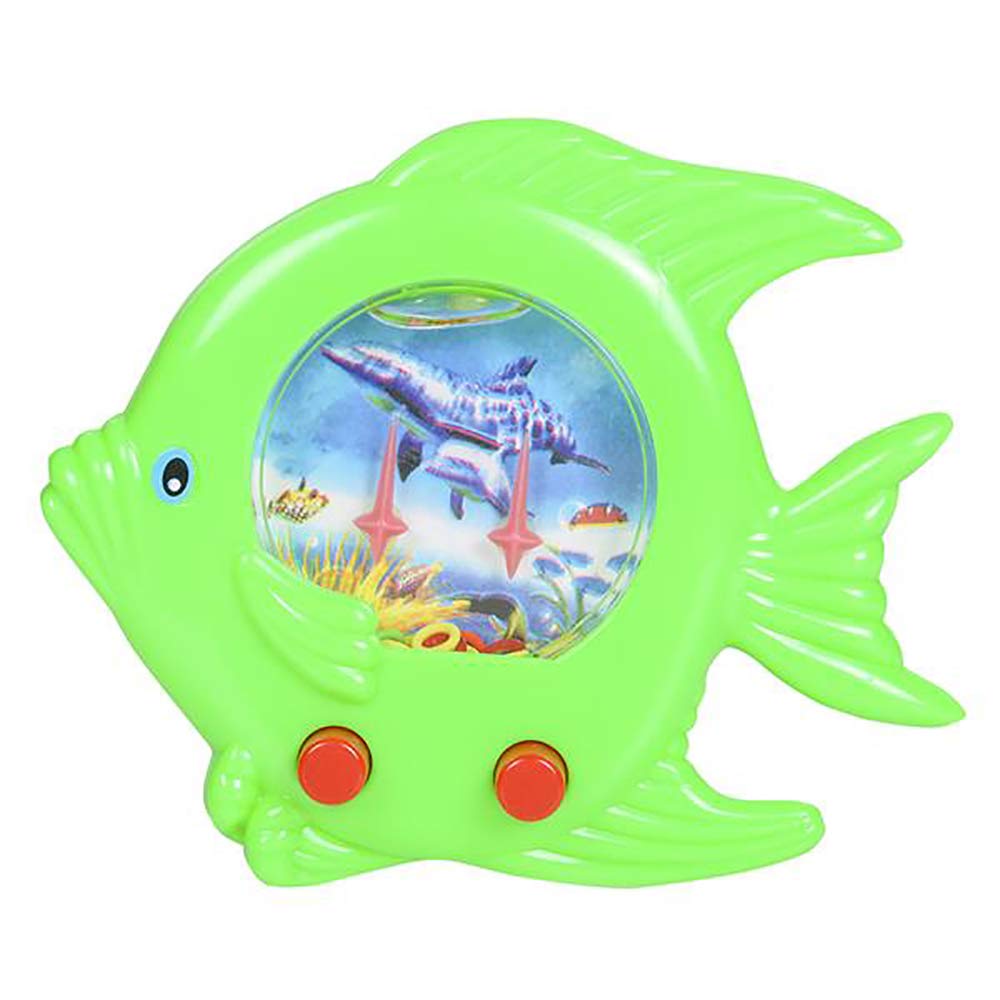 The Dreidel Company Fish Water Toy Game 5" (12-Pack), Handheld Water Games for Kids, Goody Bag Fillers, Birthday Party Favors for Children, Road Trip