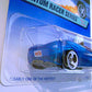 Mattel Hot Wheels 1997 Power Pipes Diecast Vehicle Collector #531 Phantom Racer Series 3 of 4 | Clear Blue Body Purple Tinted Windows Chrome Metal Car