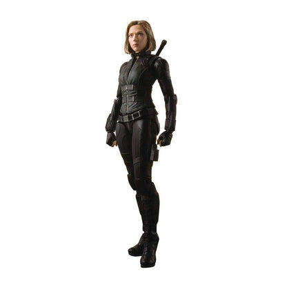 TAMASHII NATIONS S.H. Figuarts Black Widow & Tamashii Effect Explosion Avengers: Infinity War