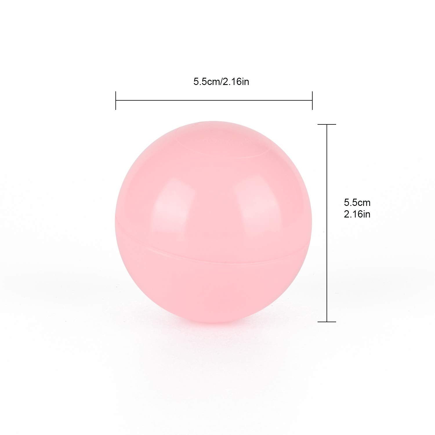 TRENDBOX 100 Pink Ocean Ball (Ship from USA) for Babies Kids Children Birthday Parties Events Playground Games Pool