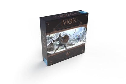 IVION: The Ram and The Raven | APE Games | Board Game | 2 Players | 20-60 Minutes | Ages 14+ | Fantasy | Hero Dueling | Deck Building | Cross