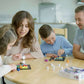 The Genius Square from The Happy Puzzle Company - Game of The Year Award Winner, 60000+ Solutions STEM Puzzle Game. Roll Dice, Race Your Opponent
