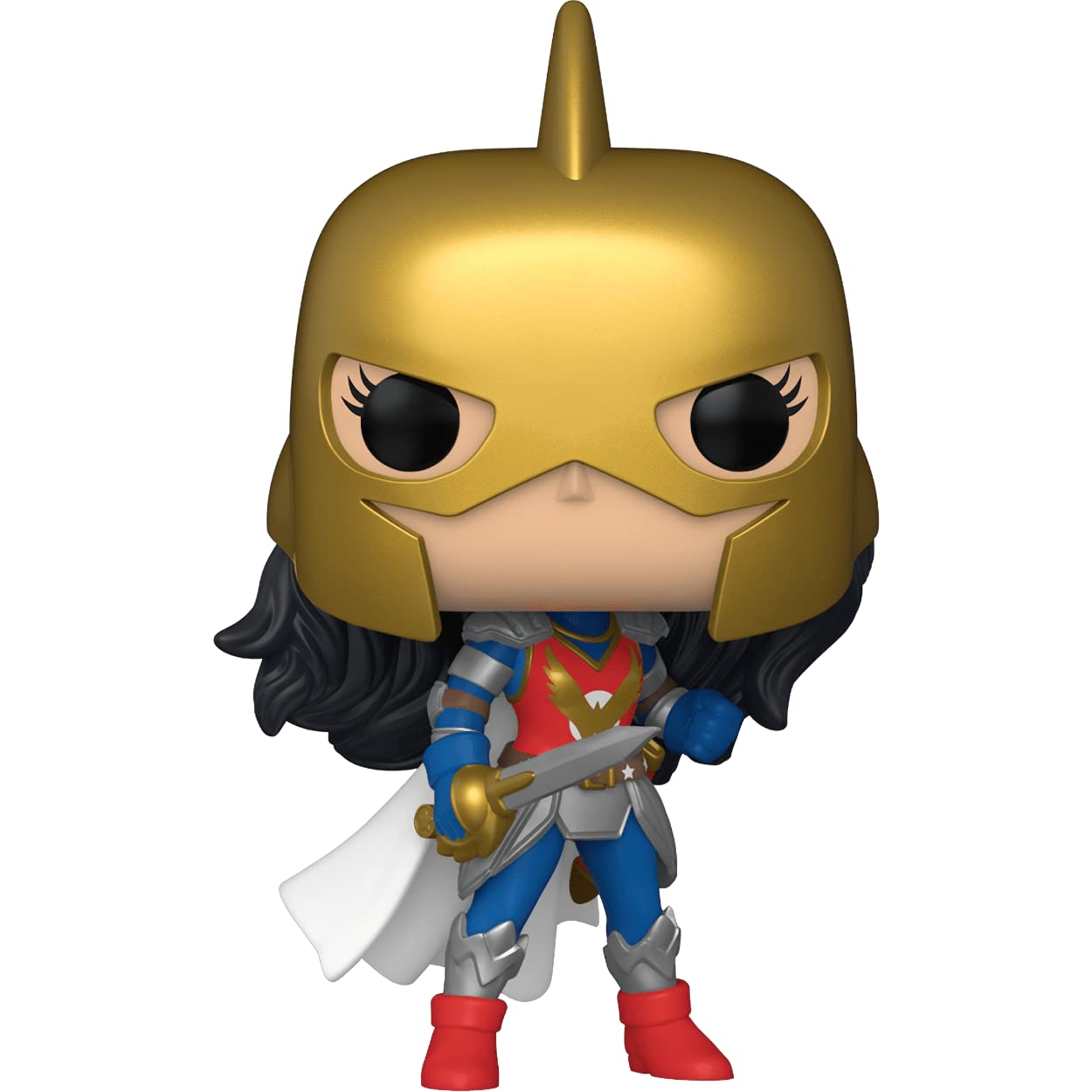 Wonder W o m a n (Flashpoint): P o p ! Heroes Vinyl Figurine Bundle with 1 Compatible 'ToysDiva' Graphic Protector (431-54994 - B)