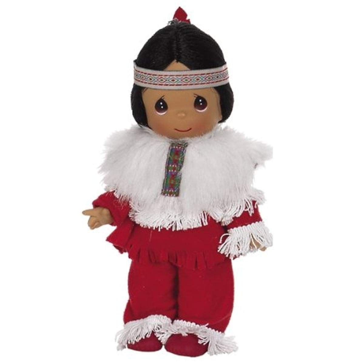 The Doll Maker Precious Moments Dolls, Linda Rick, Ten Little Indians, 1 Little Indian, 7 inch Doll
