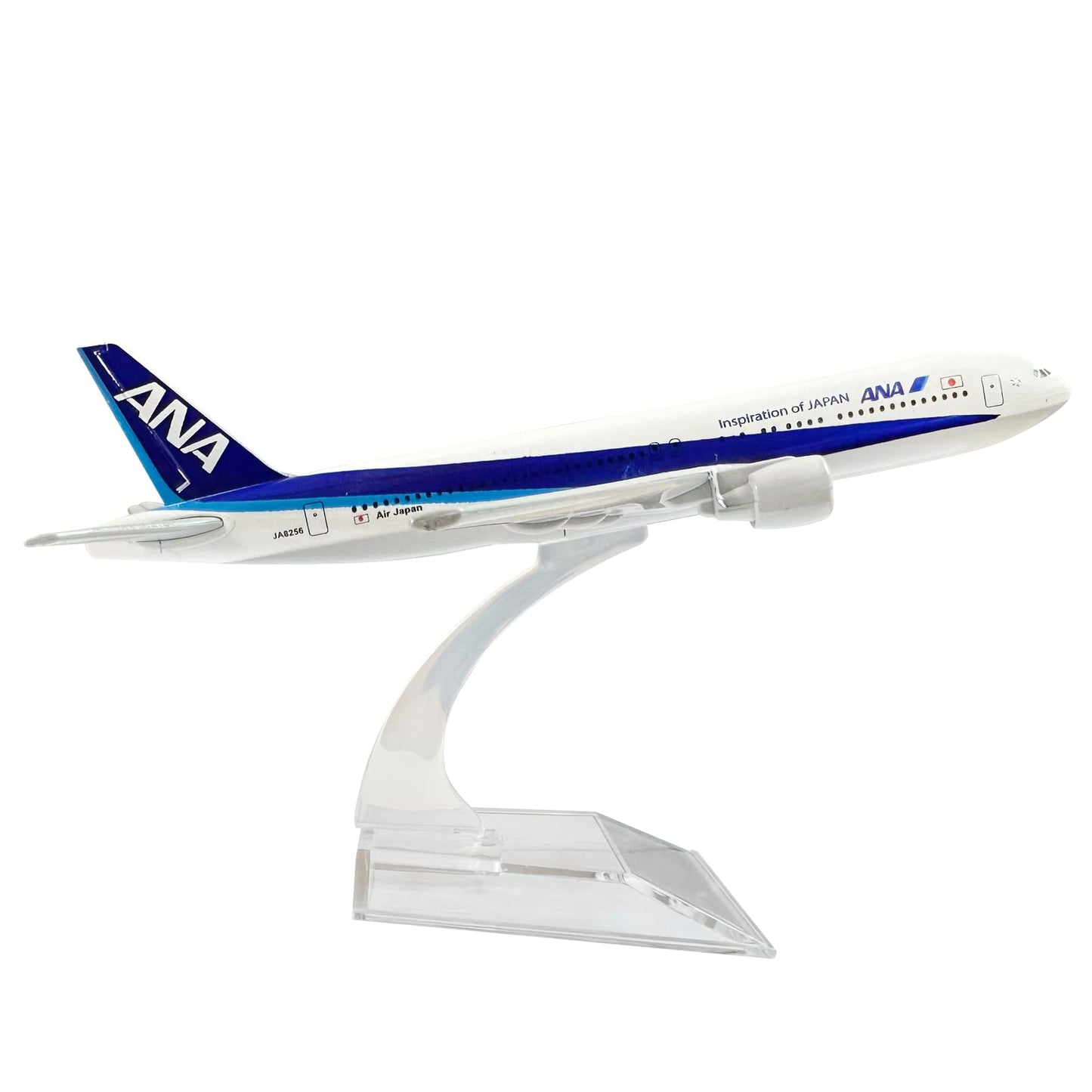 Bswath Model Airplane 1:400 Scale Model Japan ANA 777 Model Plane Metal Plane Model Die-cast Alloy Airplanes for Gift and Collection