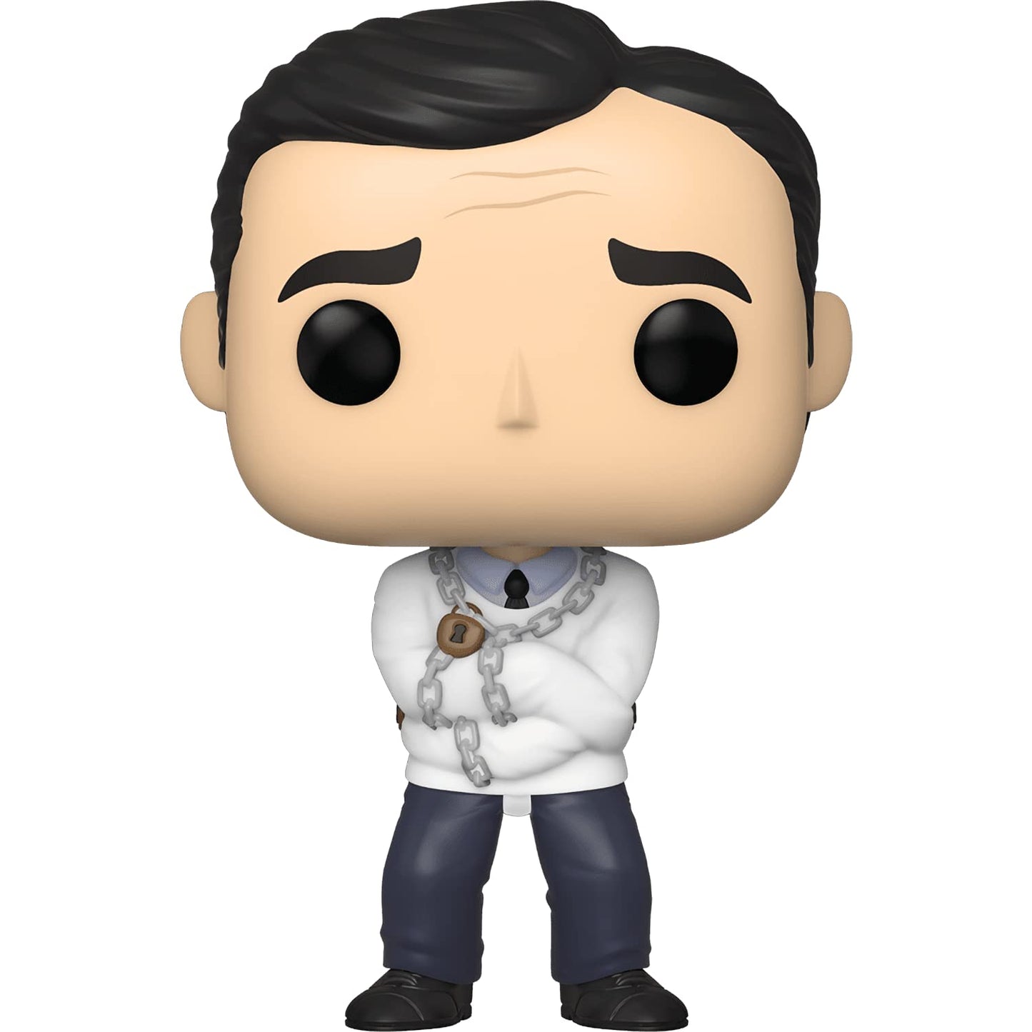 Funko Michael Scott: P o p ! TV Vinyl Figurine Bundle with 1 Compatible 'ToysDiva' Graphic Protector (1044-51486 - B)
