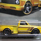 HOT WHEELS 2016 RELEASE WAL-MART EXCLUVISE YELLOW CUSTOM '69 CHEVY PICKUP 2/8