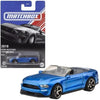 Matchbox Ford Mustang Convertible Diecast Car, 2018, Blue, 1:64 Scale