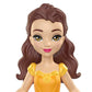 Mattel Disney Princesses, 9 cm Articulated Belle Doll, 3 Years and +, HLW78