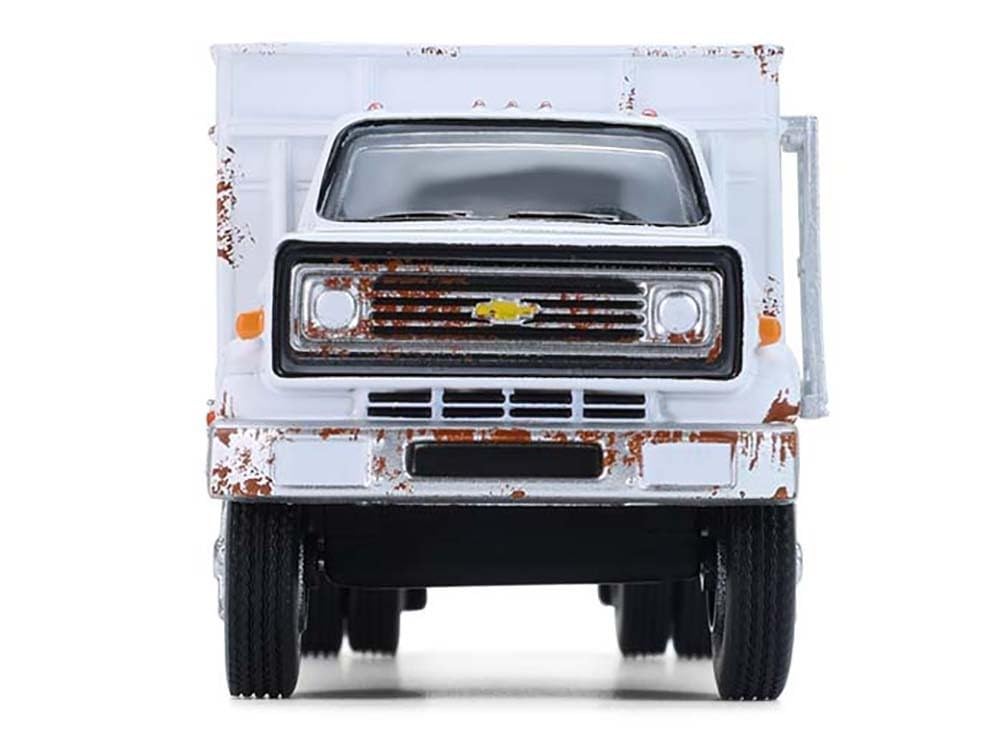 1980 C-70 Grain Truck White (Weathered) S.D. Trucks Series 20 1/64 Diecast Model by Greenlight 45200A