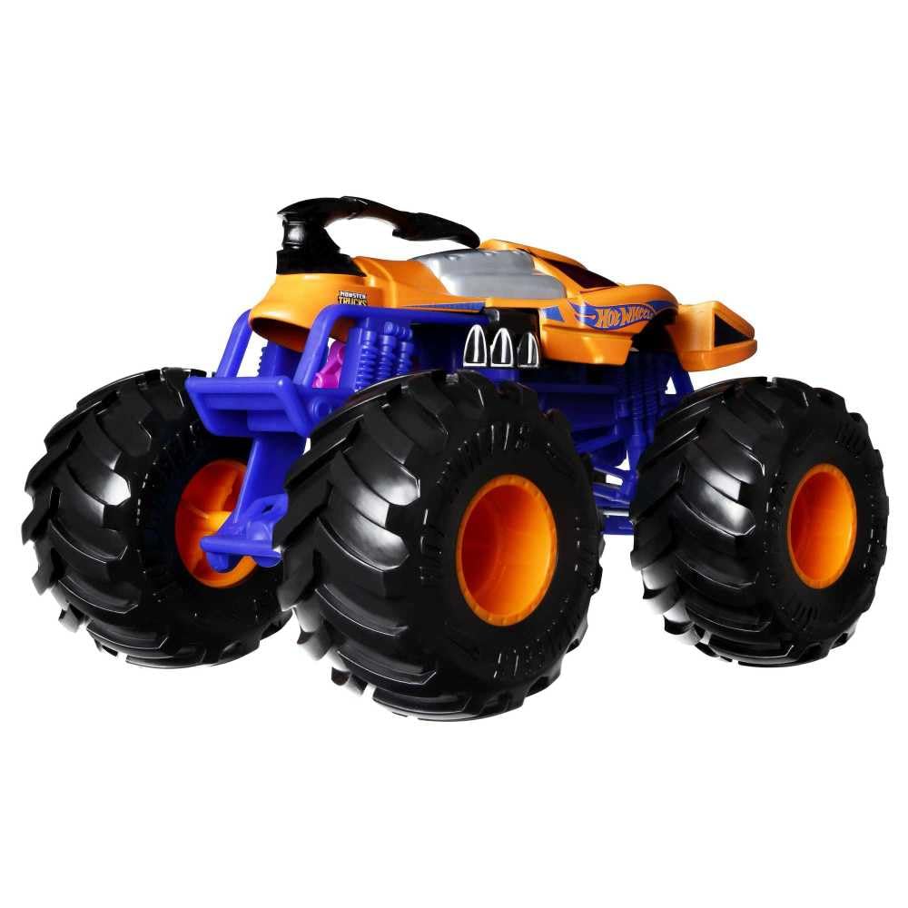 Hot Wheels New Monster Truck Oversized SCORPEDO 1:24 1/24 Scale Orange and Blue