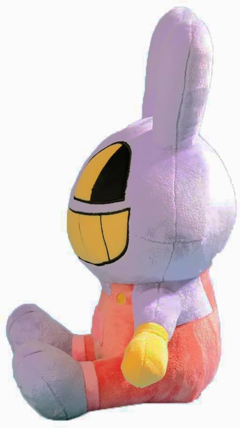 SAJISP The Amazing Digital Circus Plush,10" Jax Plushies Toy Gift, Cute Stuffed Figure Doll for Kids and Adults, Birthday Halloween Christmas Choice