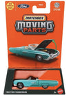 Matchbox Moving Parts 1963 Ford Thunderbird [Teal] 23/50, 1:64 Scale Diecast Toy Vehicle