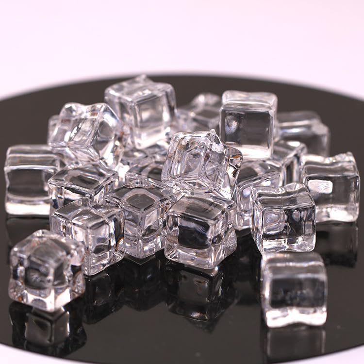 WsjiaboFux A Pack of White1 Dollhouse Ice Cube 1/12 Miniature Ice Cubes Dollhouse Decoration Accessories Dollhouse Accessories