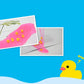 Yuronam 70 Pcs Mixed Color Mini Resin Ducks