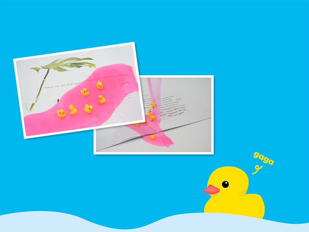 Yuronam 70 Pcs Mixed Color Mini Resin Ducks